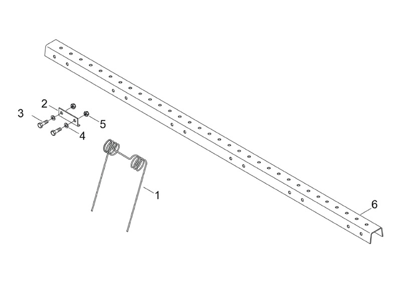 Блок 6 пружин 34081900 (7201150001)